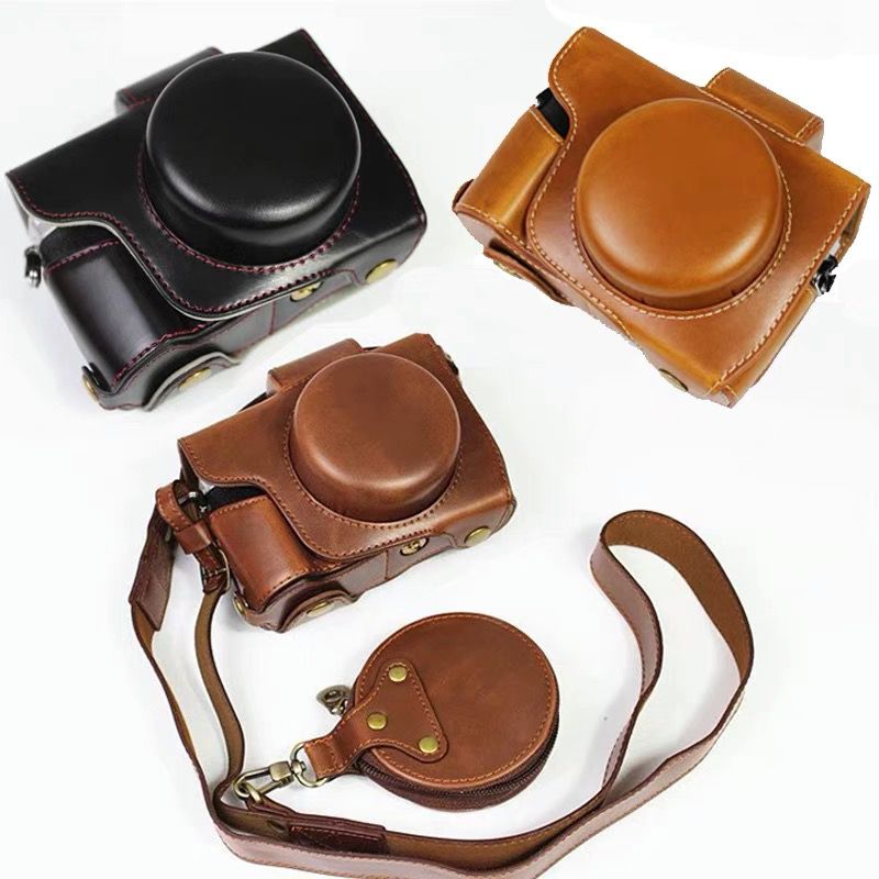 Luxury Bags Videos - Luksusowe etui ze skóry PU Camera