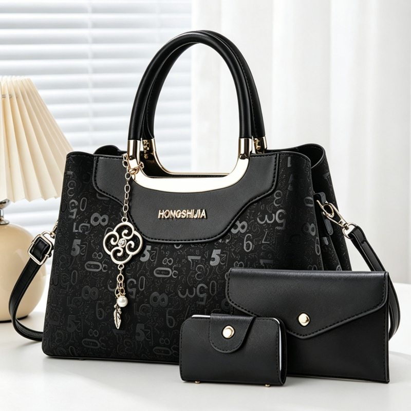 Luxury Bags & Leather Repair Of Atlanta - 3-częściowy zestaw torebek damskich, lekka luksusowa