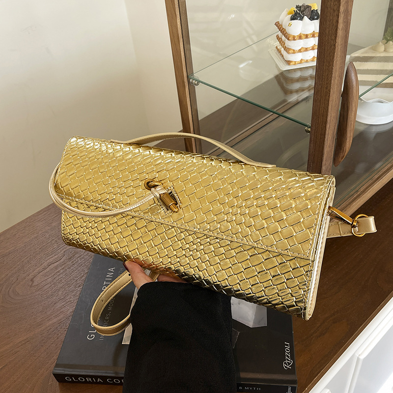 Luxury Bags Made In Italy - Tkane torby akordeonowe dla kobiet 2025