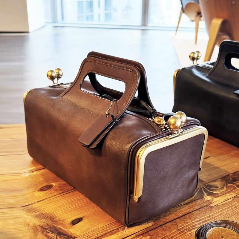 Luxury Bags Entry - Torebki typu double entry dla kobiet,