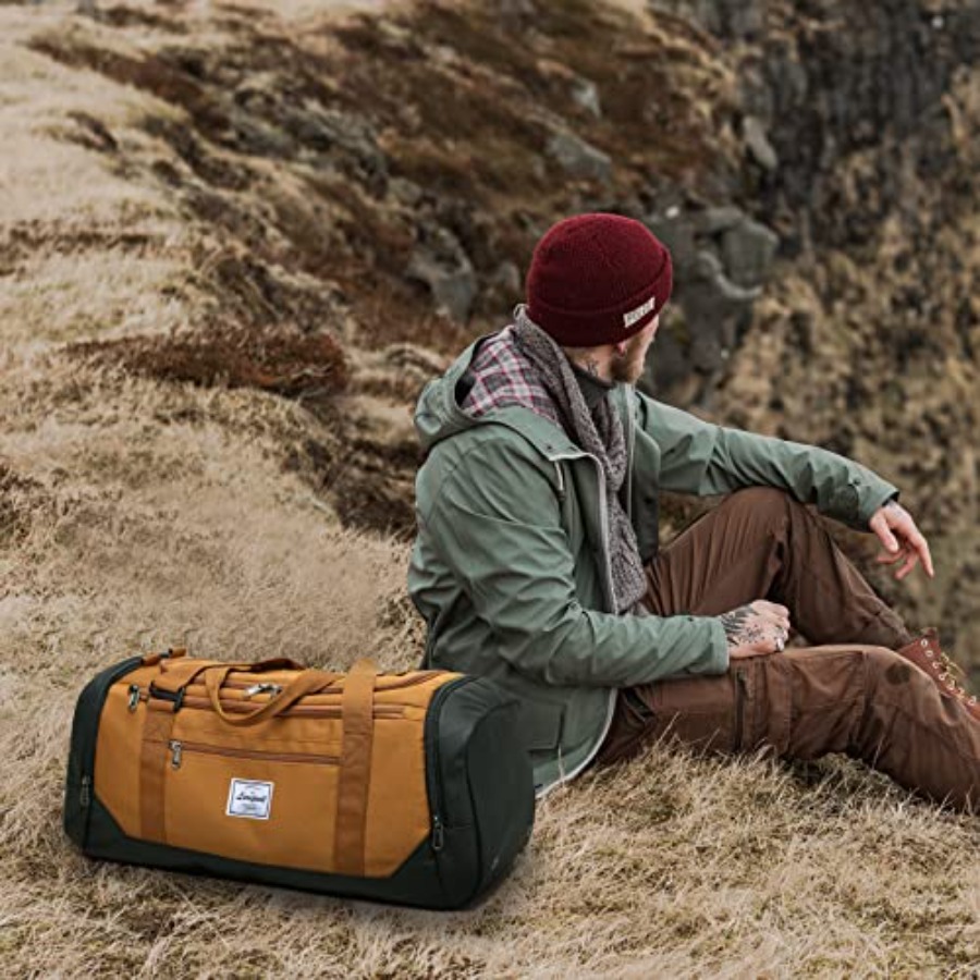 Torba podróżna męska 40L, śred – Weekender Bag Duffle recenzja i cena