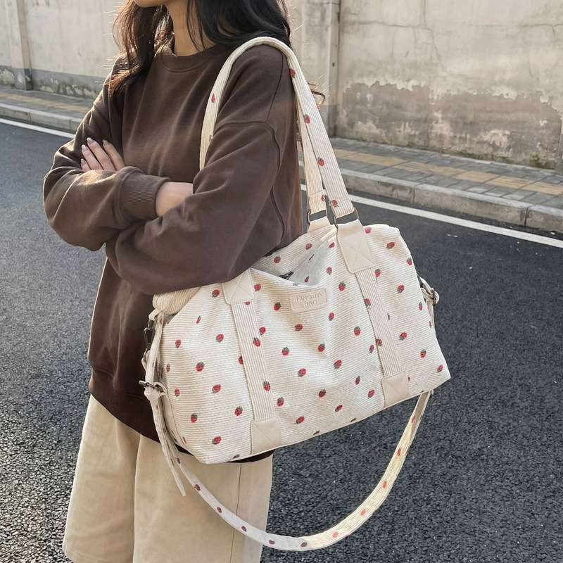 Torba podróżna z sztruksu o du – Weekender Bag Duffle recenzja i cena